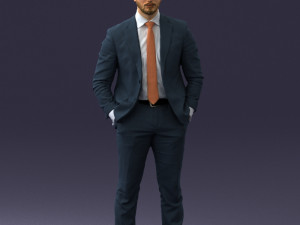 businessman 0225 Model 3D