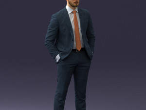 businessman 0225 Model 3D