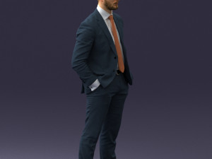 businessman 0225 Model 3D