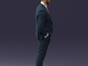 businessman 0225 Model 3D
