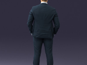 businessman 0225 Model 3D