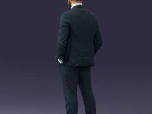 businessman 0225 Model 3D
