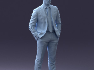 businessman 0225 Model 3D