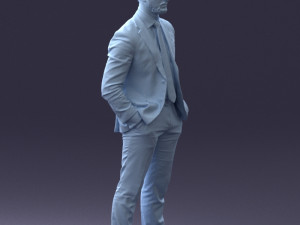businessman 0225 Model 3D