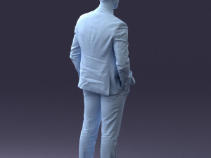 businessman 0225 Model 3D
