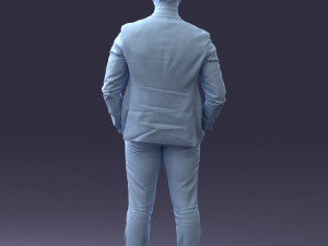 businessman 0225 Model 3D