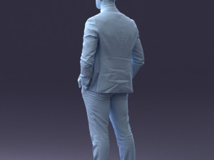businessman 0225 Model 3D