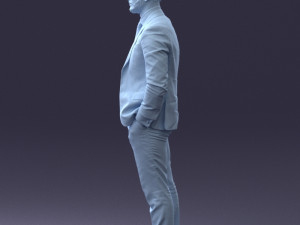 businessman 0225 Model 3D