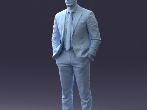 businessman 0225 Model 3D