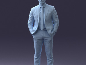 businessman 0225 Model 3D