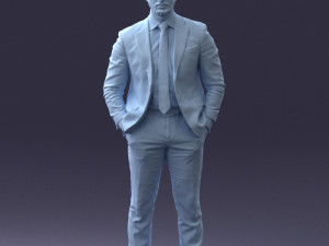 businessman 0225 Model 3D