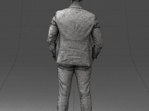 businessman 0225 Model 3D