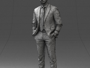 businessman 0225 Model 3D