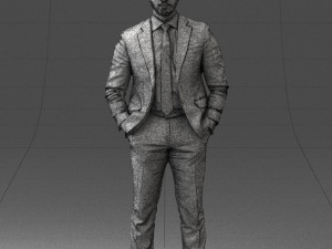 businessman 0225 Model 3D