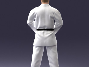 000089 Judo Fighter 1105 3D 모델