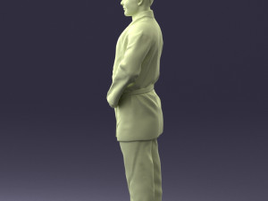 000089 Judo Fighter 1105 3D 모델