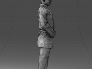 000089 Judo Fighter 1105 3D 모델