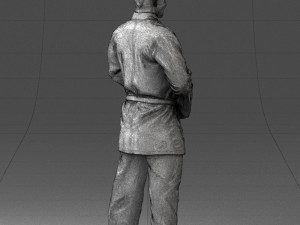 000089 Judo Fighter 1105 3D 모델
