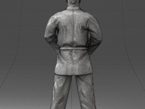 000089 Judo Fighter 1105 3D 모델