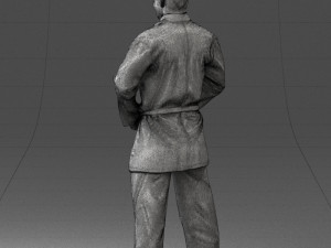 000089 Judo Fighter 1105 3D 모델
