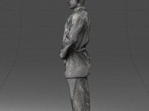 000089 Judo Fighter 1105 3D 모델