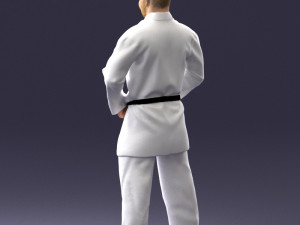 000089 Judo Fighter 1105 3dp Modelo de impresión 3D