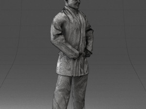 000089 Judo Fighter 1105 3dp Modelo de impresión 3D