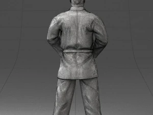 000089 Judo Fighter 1105 3dp 3D Print Model