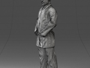 000089 Judo Fighter 1105 3dp Modelo de impresión 3D