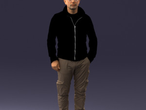 maninkhakipants1008obj Model do druku 3D