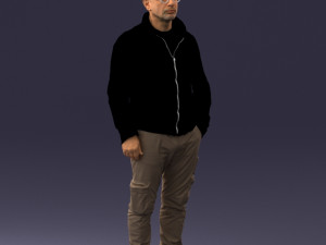 maninkhakipants1008obj Model do druku 3D