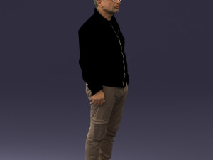 maninkhakipants1008obj Model do druku 3D