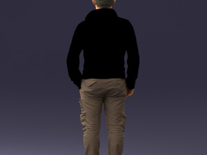 maninkhakipants1008obj Model do druku 3D
