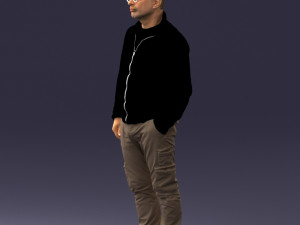 maninkhakipants1008obj Model do druku 3D
