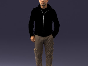 maninkhakipants1008obj Model do druku 3D
