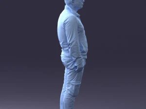 maninkhakipants1008obj 3D Print Model