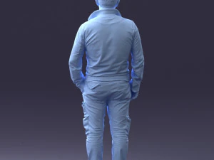 maninkhakipants1008obj 3D Print Model