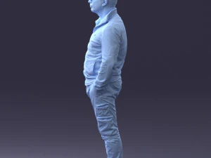 maninkhakipants1008obj 3D Print Model