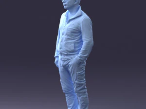 maninkhakipants1008obj 3D Print Model