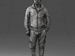 maninkhakipants1008obj 3D Print Model