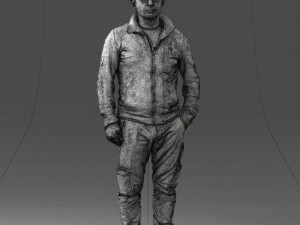 maninkhakipants1008obj Model do druku 3D