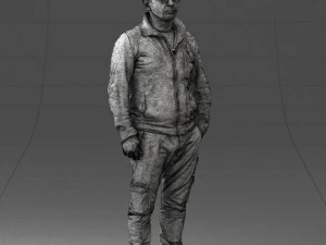 maninkhakipants1008obj 3D Print Model