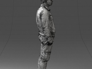 maninkhakipants1008obj Model do druku 3D