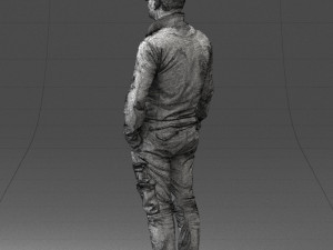 maninkhakipants1008obj Model do druku 3D