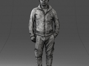 maninkhakipants1008obj Model do druku 3D