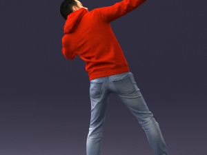 red hoodie 0520 3d print ready 3Dプリントモデル