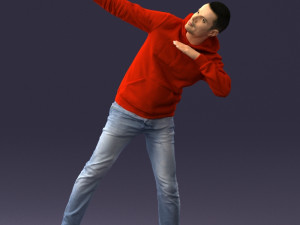 red hoodie 0520 3d print ready 3Dプリントモデル