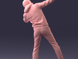 red hoodie 0520 3d print ready 3Dプリントモデル