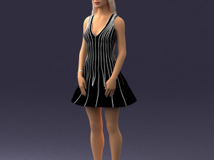blondie girl 0604 3D Model