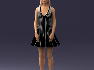 blondie girl 0604 3D Model